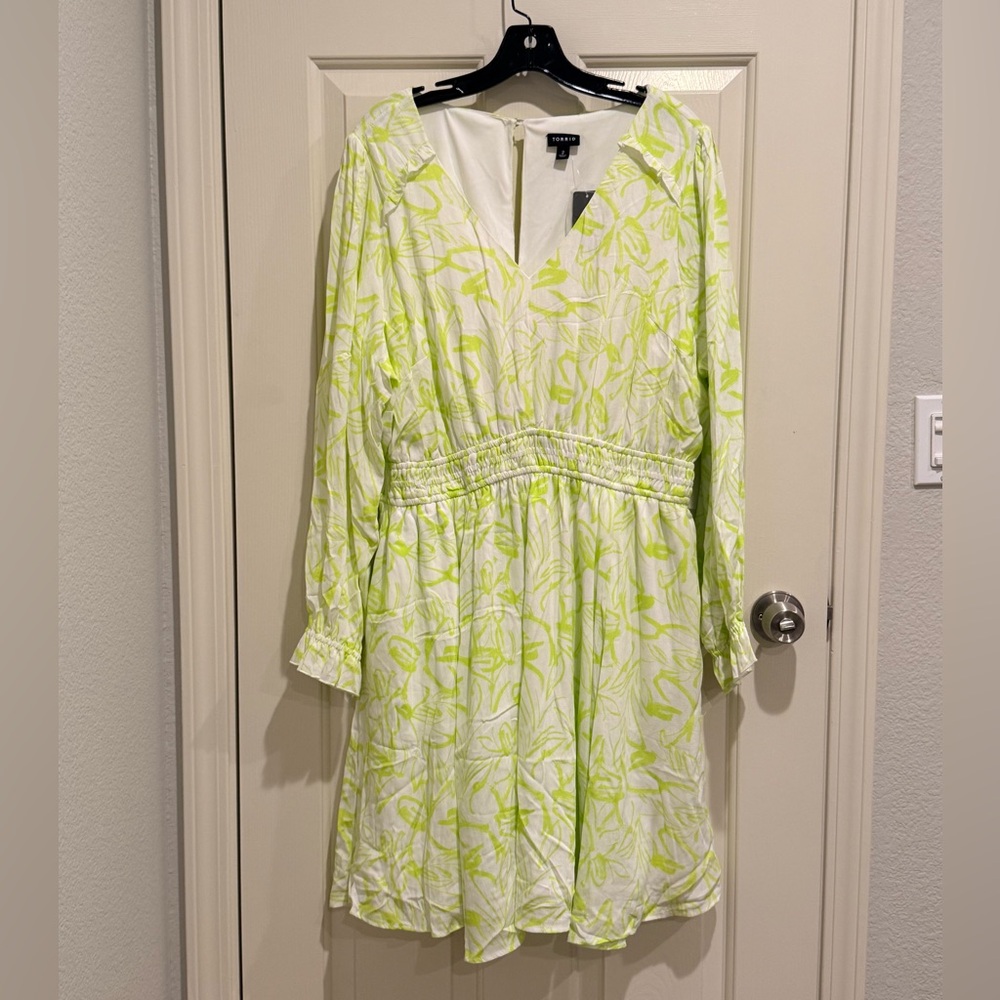 Torrid Mini Wash Gauze Wide Waist Skater Dress